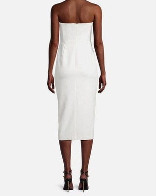 black high neck dress midi Fitted High-Neck with Belt Design Midi Dress Black / S main image 0