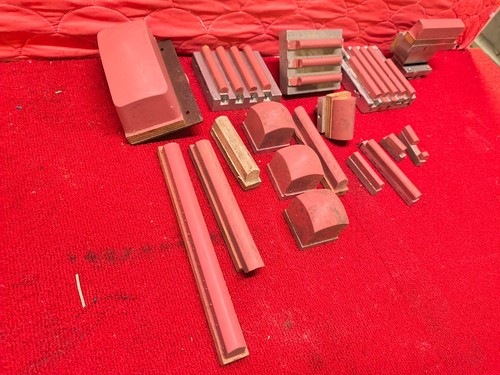 Used Lot of 17 Tampoprint TT/TS 80/31 Silicone Printing Pads Good Condition