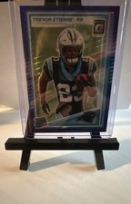 2025 Panini Donruss Optic - Rated Rookie Trevor Etienne #222 Purple Shock Prizm