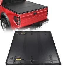 For 4.6FT Hard Tri-Fold Tonneau Cover Truck Bed Replacement for 2022-2023 Ford