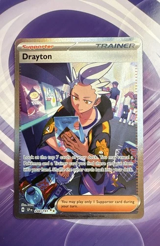 Drayton 244/191 Sv08: Surging Sparks Holo