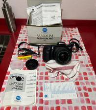 Minolta Maxxum 400si RZ430si 35-80mm Auto Focus SLR Film Camera Quantaray Lens