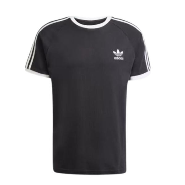 Adidas Originals California Camiseta de Hombre Trefoil Retro 3 Rayas Manga Corta 2