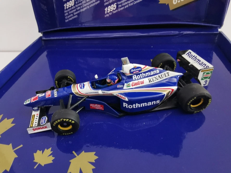 Rothmans Williams Renault FW19 Jacques Villeneuve Minichamps Car - Image 3 of 4