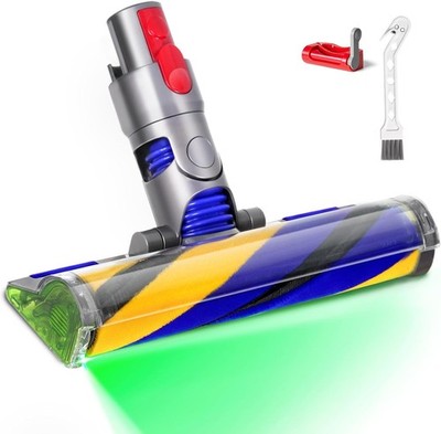 V15 Fluffy Optic Cleaner Head Replacement for Dyson V8 V10 V11 V15 Cordless