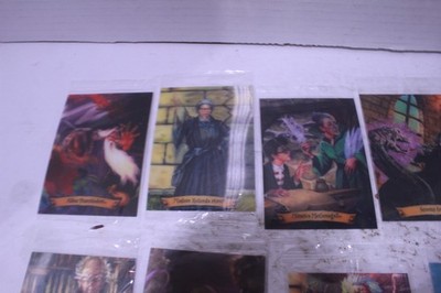 Harry Potter 3D Lenticular Chocolate Frog Cards 2004 16 Card Mixed