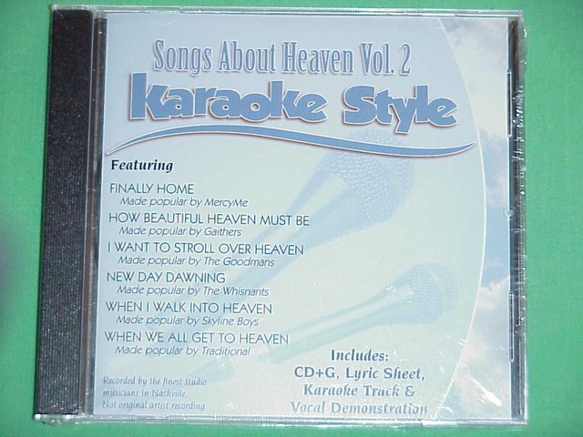 Songs About Heaven Vol 1 2 3 Christian Daywind Karaoke Style Cd G For Sale Online Ebay Nghe bài hát how beautiful heaven must be chất lượng cao 320 kbps lossless miễn phí. ebay