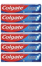 Colgate Cavity Protection Toothpaste with Fluoride, 6oz - 6 Pack