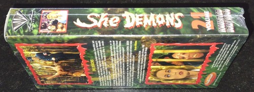 SHE DEMONS Sealed tape VHS Horror BRAND NEW Richard Cunha's Haunted Hollywood - Picture 5 of 6