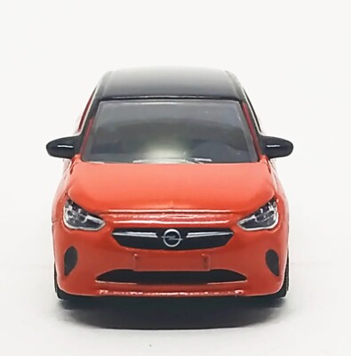 Voiture Miniature Majorette Opel Corsa Orange - Échelle 1:55 - Métal - Sans Emballage