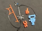 Vintage TMNT Teenage Mutant Ninja Turtles 1990 Parts Lot Splinter Panda Khan Leo