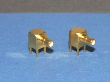 Suhner 85 Smb 50-0-1/111 Angle Imprimer Prise Intégrée 50 Ohm 90° Lot De 2 Scp