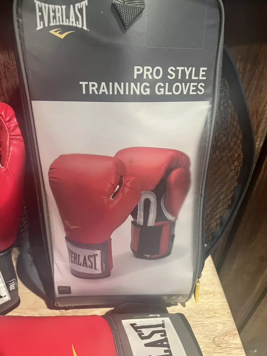 Everlast pro style hotsell training boxing gloves