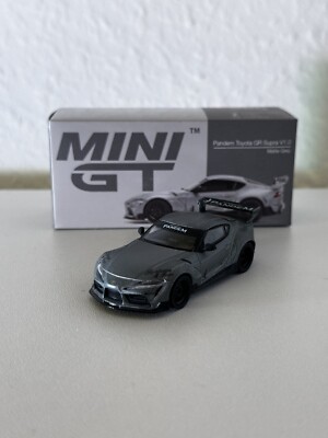 1:64 Mini GT Pandem Toyota GR Supra V1.0 Matte Grey TSM Model #250