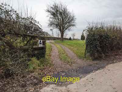 Foto 6x4 Gleis zum Bahnhof Alley Dieses Privatgleis geht in t c2021