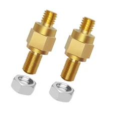 2X Side Post Battery Terminal Side post to top post battery adapter Bolts 3/8...