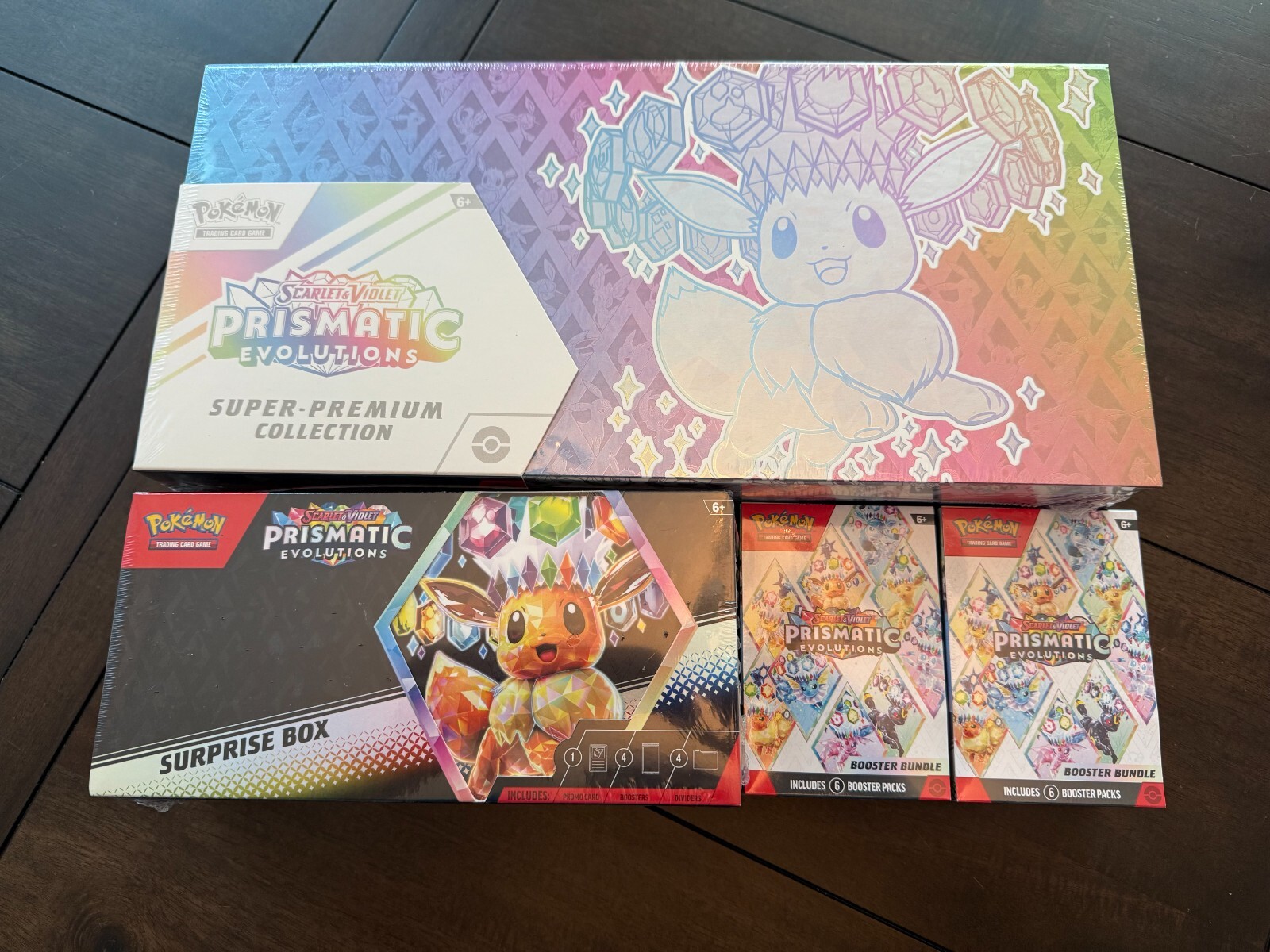 Pokémon Super Premium Collection + 2 Booster Bundles + Surprise Box – In Hand