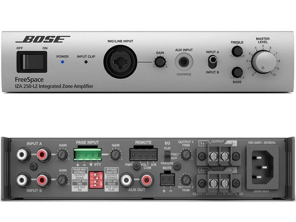 Bose Freespace IZA 250-LZ Integrated Zone Power Amplifier Released In 2020 - Image 4 of 4