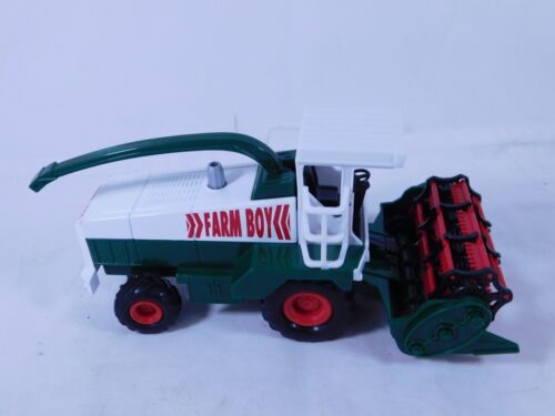 Welly 99120 Combine Harvester Farm Boy Profi 2000 Push Along Metal/Plastic Toy - Afbeelding 1 van 10