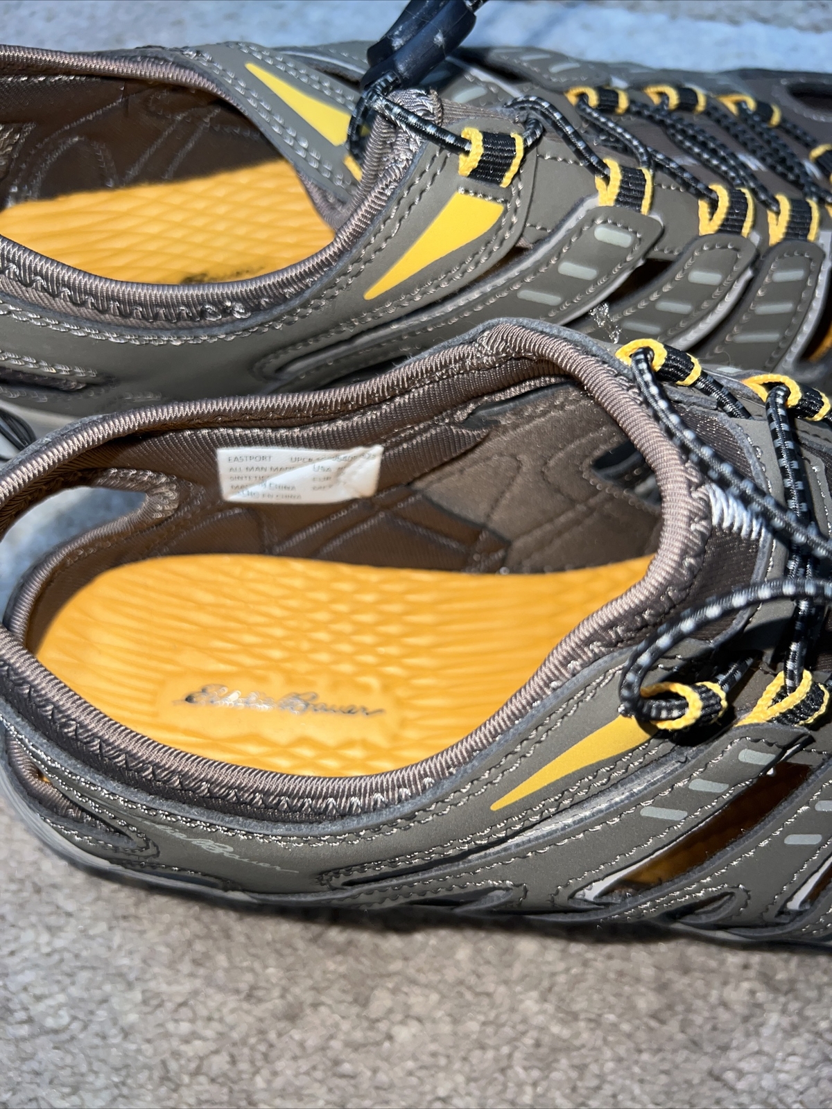 EDDIE BAUER MEN'S WATER SANDAL, BROWN, SIZE 9 NEW WITH TAGS eBay