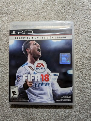 Fifa 18 Legacy Edition BRAND NEW Playstation 3 PS3 sealed soccer 2018
