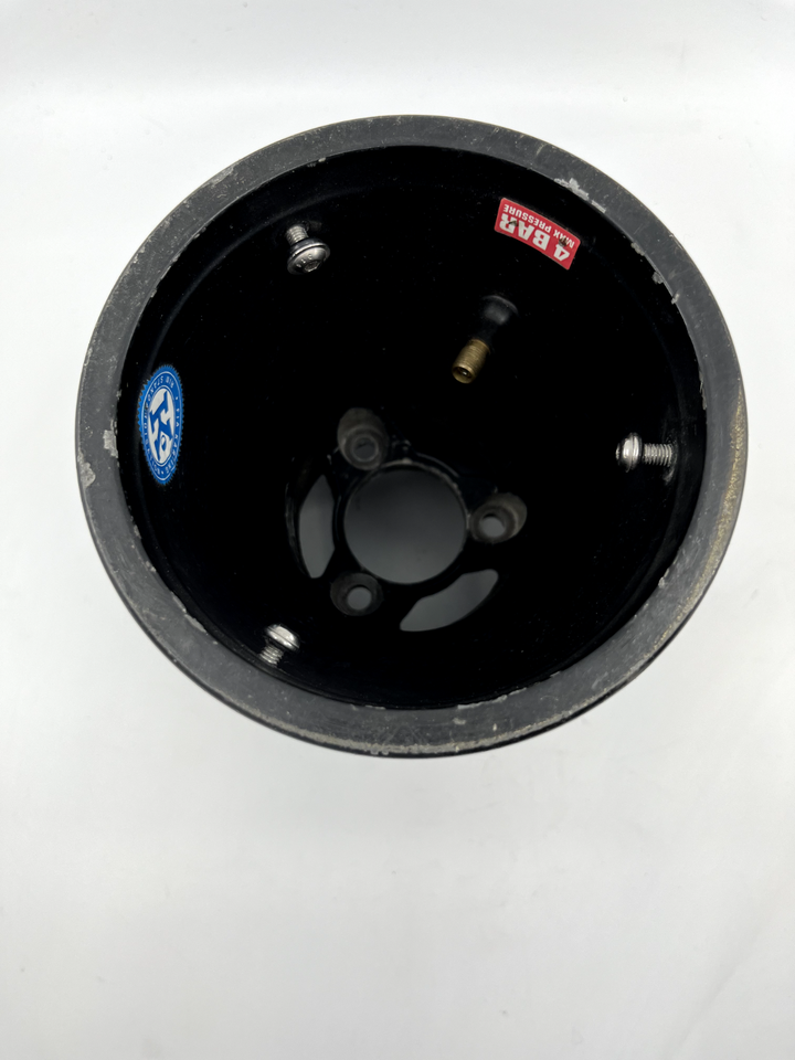 180mm Used DWT Magnesium Kart Racing Wheel 5" Diameter Metric Bolt