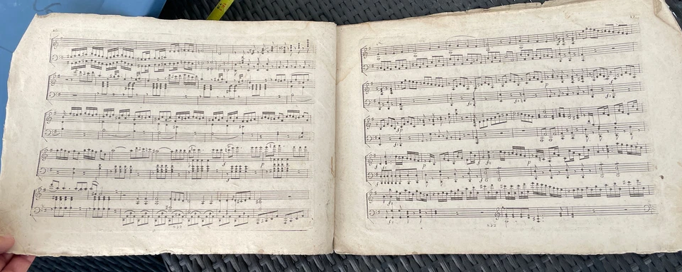 Gyrowetz Adalbert Trios Sonates Oeuvre Violin PianoCello Sheet Music Engraving - Image 4 of 4