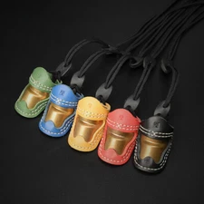 Archery Thumb Ring Mongolian Leather Finger Guard for Hunting Target Recurve Bow