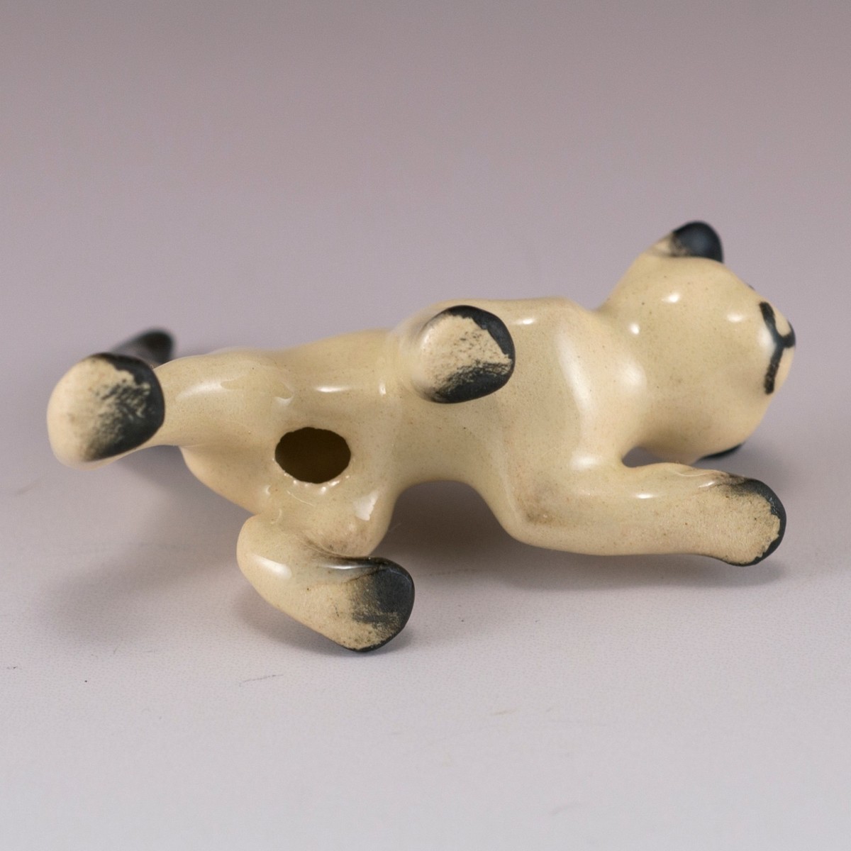 Vintage Hagen Renaker Siamese Kitten Creeping Cat #262 Miniature