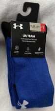 Under Armour Unisex Youth UA Over the Calf Team Socks YLG - NEW