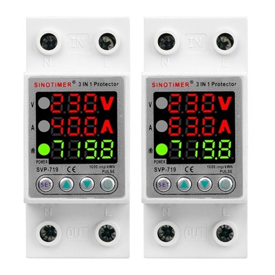 Over Voltages Current & Under Voltages Protective Device Intelligent Relays