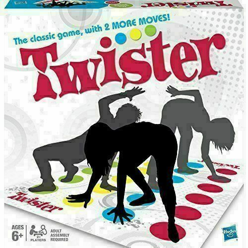 Hasbro Twister Game Great Family Game  Easy Instructions Stay Home & Be Safe