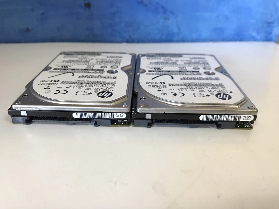 ~ 3× HP EH0146FARWD 2.5” 146GB SAS HDD - Image 2 of 3