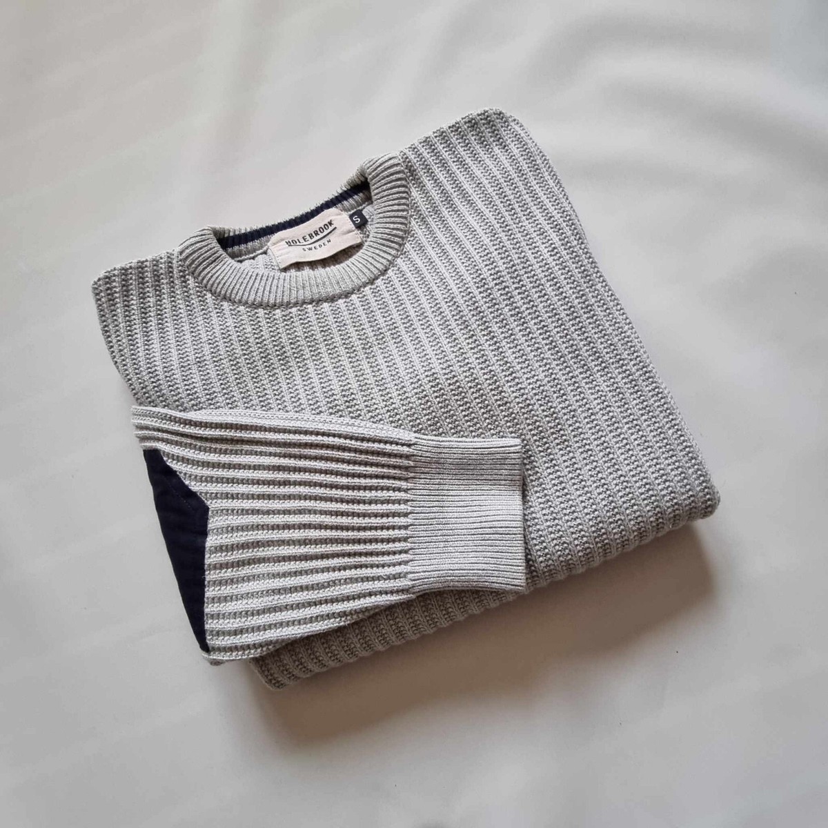 HOLEBROOK SWEDEN ニット グレー HOLEBROOK Sweden Gray Cotton Sweater sz S Unisex | eBay