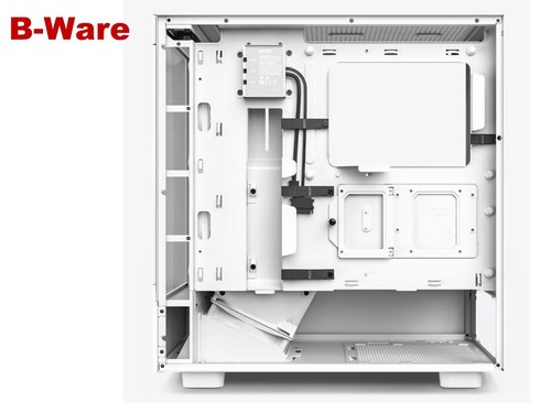NZXT H5 Elite white - Midi Tower - 2x 140mm RGB Lüfter - Hartglas #B-Ware* - Bild 5 von 5