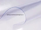HEAVY PVC PLASTIC CLEAR CANVAS SIZE 0.30 - ROLL METERS 20 X MT 1.40