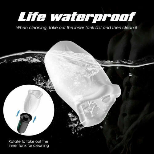 Automatic Male Masturbator Sucking Cup Vibration Blowjob Machine Men Sex Toys US - Picture 7 of 13