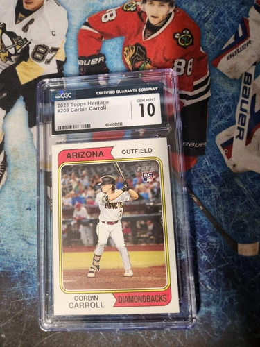 2023 Topps Heritage #209 Corbin Carroll CGC 10 GEM MINT
