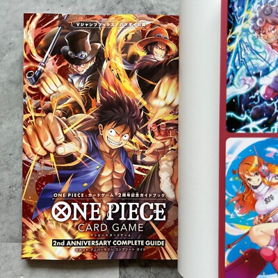 ONE PIECE CARD GAME 2nd ANNIVERSARY COMPLETE GUIDE OPCG w ONE PIECE CARD GAME 2nd ANNIVERSARY COMPLETE GUIDE OPCG w