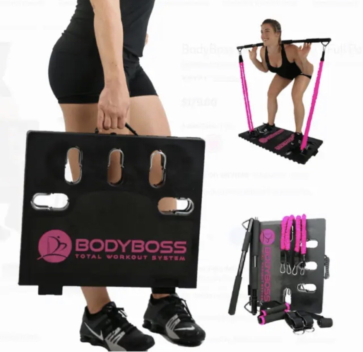 BODYBOSS 2.0 Full Bandパッケージマルチトレーニング器具 61YM4kb+SML._AC_SY200_QL15_.jpg