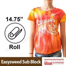 Siser EasyWeed Sub Block HTV For T-Shirts 15" Roll:HTV That Blocks Dye Migration