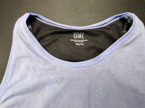 Athleta Girls 2XL (16) Light Purple Activewear Round Neck Lined Tank Top - Picture 2 of 7