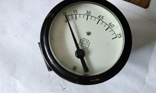 Pressure Gauge 0-75 Us Mfg. Nos - Rat Rod