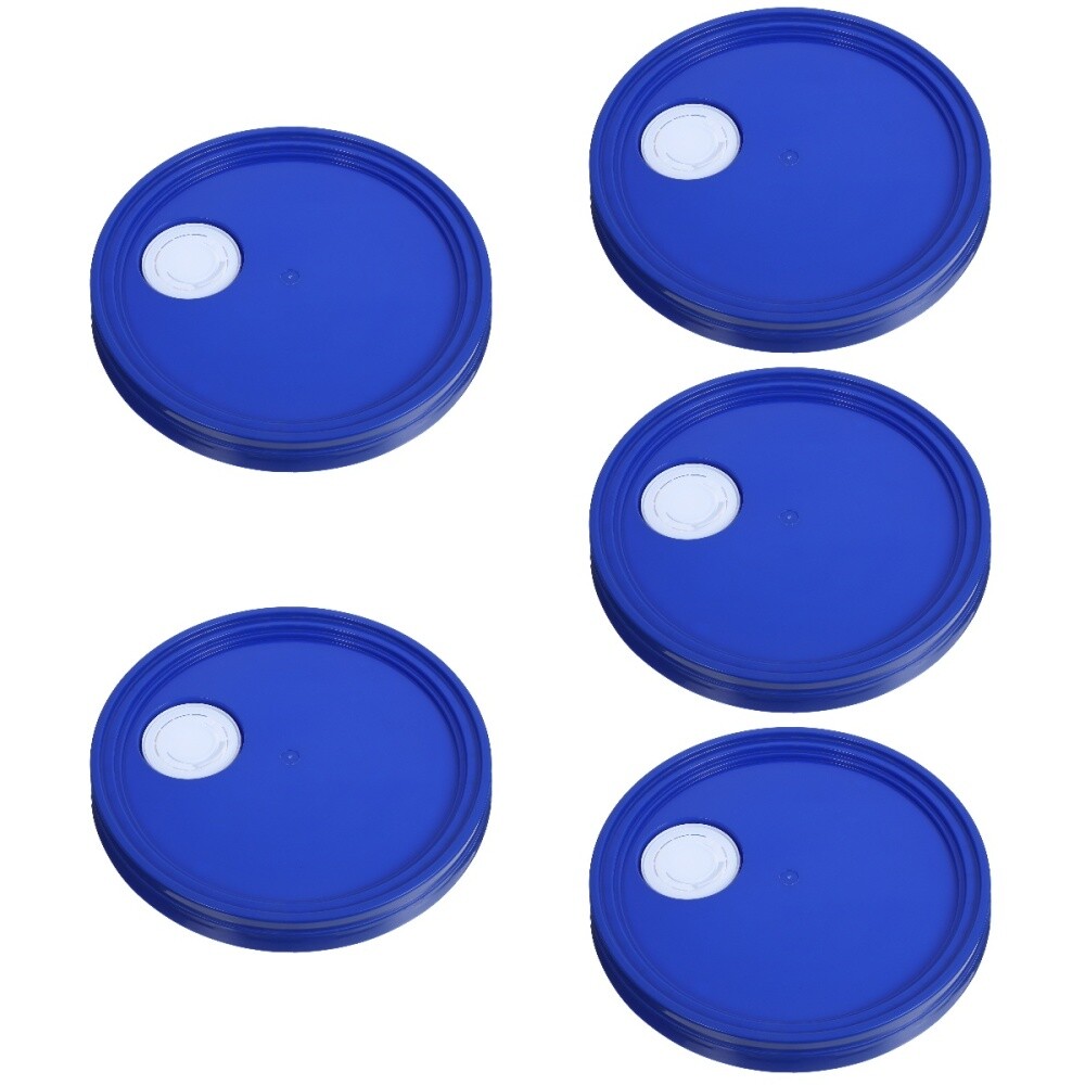 5 PCS Eimerdeckel Aus Kunststoff Dichtungskappen Für Ölfässer Des Farbeimers