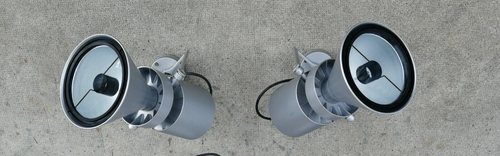 Lot 2 GRANDE appliques IGUZZINI modèle PERROQUET design hall centre Pompidou - Foto 9 di 17
