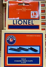 Lionel 12743 O Gauge Track Clips Brand New Tin Plate Track