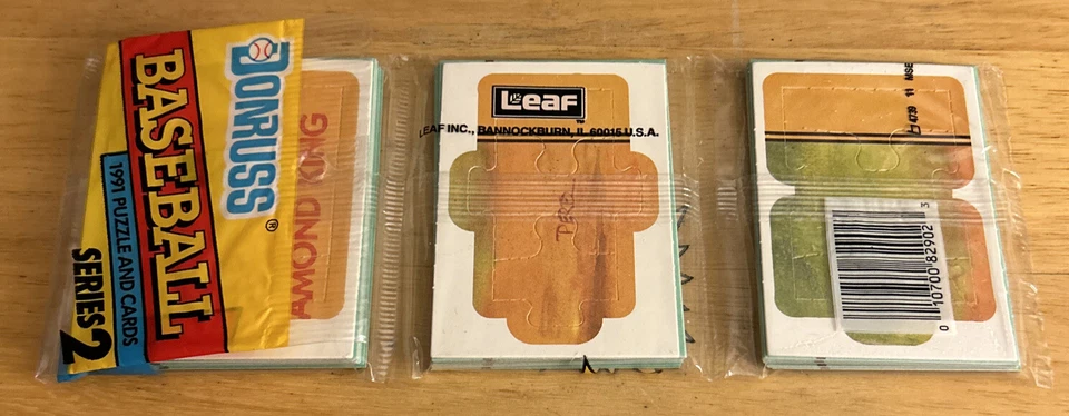 1991 Rack Pack Kevin Maas Rookie Yankees Frank Wills Blue Jays Joe Orsulak Oriol - Image 2 of 2