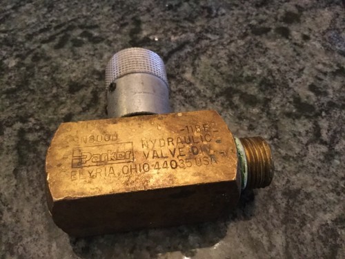 Parker 9N800B -11BE Hydraulic Flow control Check valve 9N800B 11BE - Picture 2 of 7