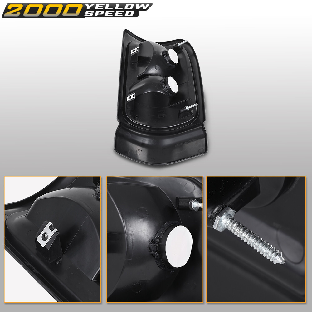 Fit For 1994-2001 Dodge Ram 1500 94-02 2500 3500 Pickup Tail Lights Brake Lamps