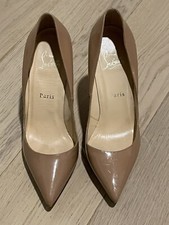 Christian Louboutin Nude Pigalle Plato Size 38